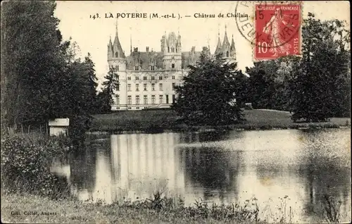 Ak Challain-la-Potherie Maine et Loire, Château