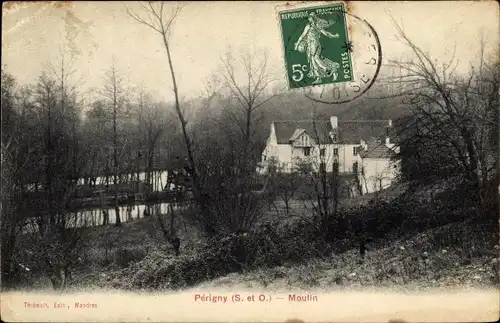 Ak Perigny sur Yerres Val de Marne, Moulin