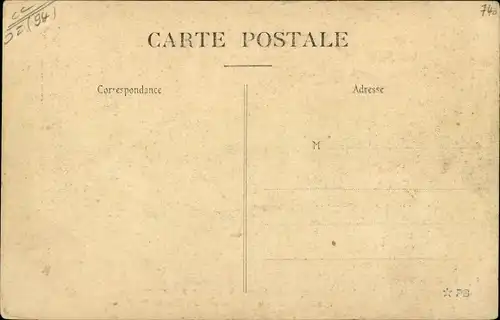 Ak Saint Maur Val de Marne, Inondations de la Marne Janvier 1910, Restaurant Colombo