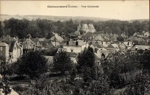 Ak Chateaurenard Loiret, Vue generale