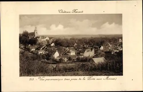 Ak Chateaurenard Loiret, Vue Panoramique