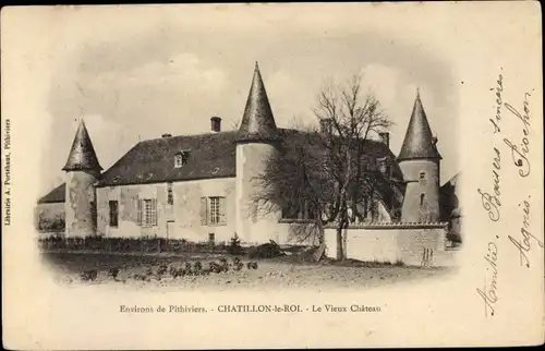 Ak Chatillon Loiret, Le Vieux Chateau