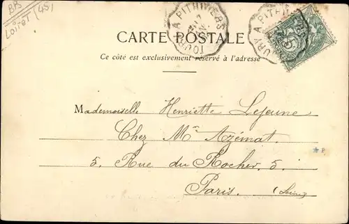 Ak Chatillon Loiret, Le Vieux Chateau