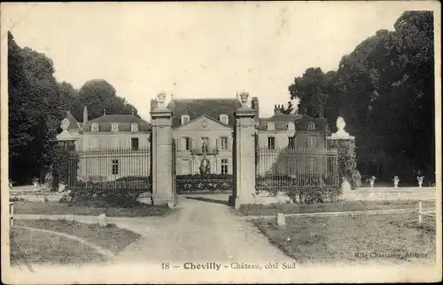 Ak Chevilly Loiret, Le Chateau