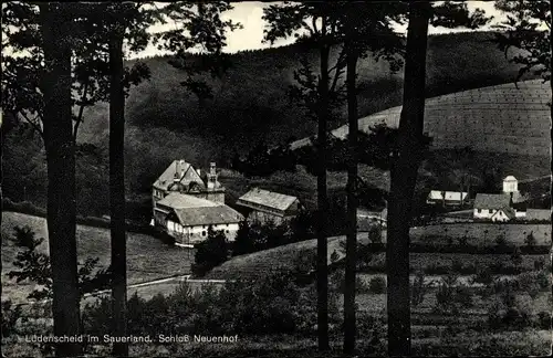 Ak Lüdenscheid im Märkischen Kreis, Schloss Neuenhof