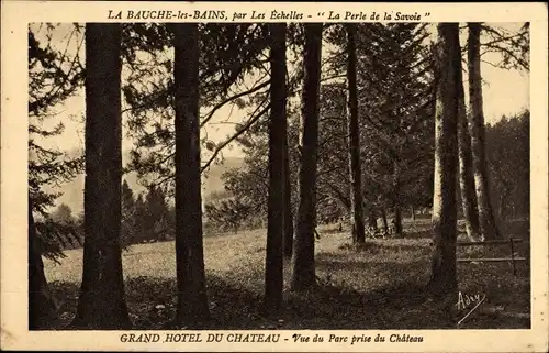 Ak La Bauche Savoie, Parc prise du Chateau