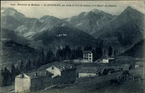 Ak Le Charmaix Savoie, Vue generale