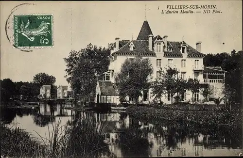 Ak Villiers-sur-Morin Seine et Marne, L'Ancien Moulin