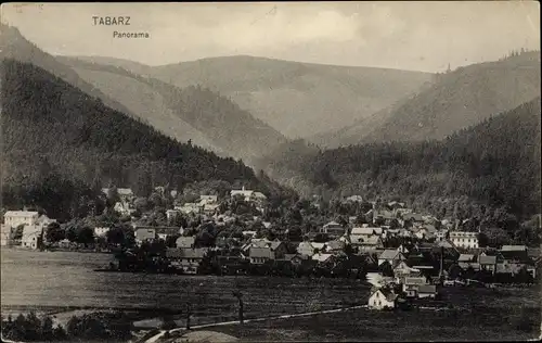 Ak Tabarz im Thüringer Wald, Panorama