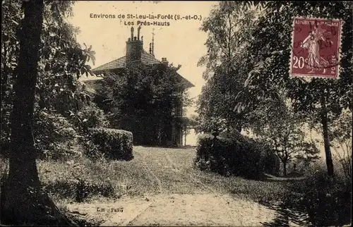 Ak Saint Leu Val d´Oise, Les Pres Hauts