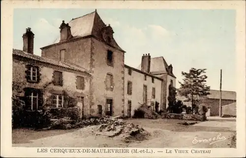 Ak Maulévrier Maine et Loire, Le Vieux Château