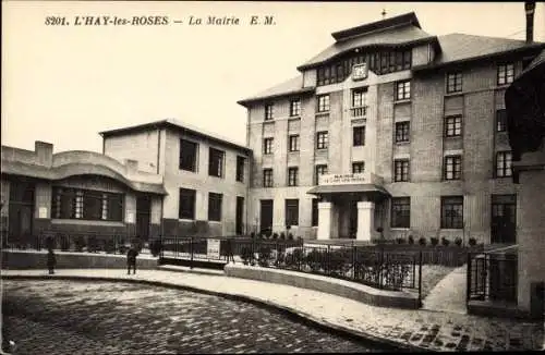 Ak L’Haÿ-les-Roses Val de Marne, La Mairie