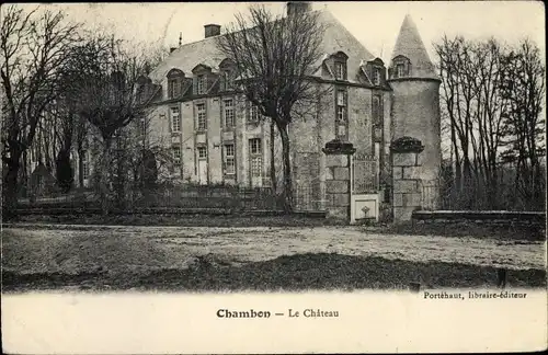 Ak Chambon la Forêt Loiret, Le Chateau