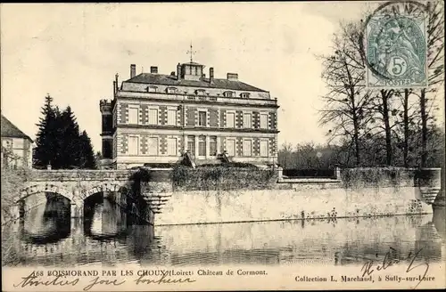 Ak Les Choux Boismorand Loiret, Chateau de Cormont