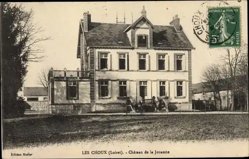 Ak Les Choux Loiret, Chateau de la Jouanne