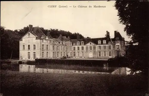 Ak Clery Loiret, Le Chateau de Mardereau