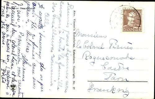 Ak Dänemark, Bellevue Strandhotel