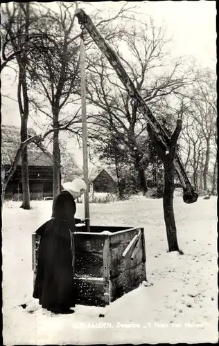 Ak Aalden Drenthe, Zweeloo 't Hoes van Hol an