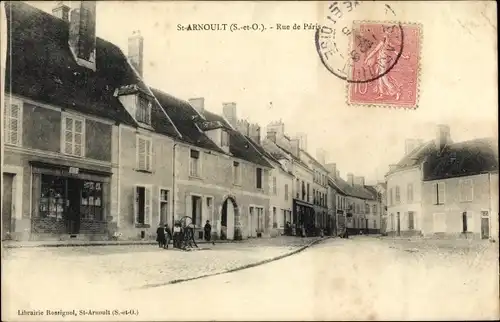 Ak Saint Arnoult en Yvelines, Rue de Paris