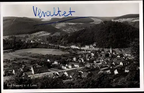 Ak Nassau (Lahn), Fernblick, Teilansicht, Umgebung