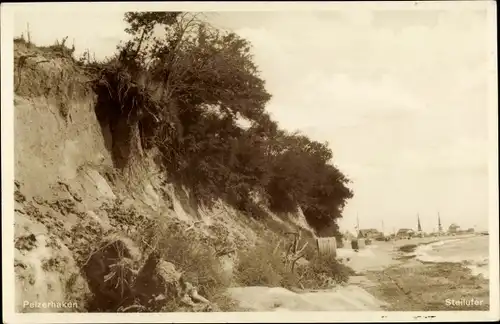 Ak Pelzerhaken Neustadt in Holstein, Steilufer