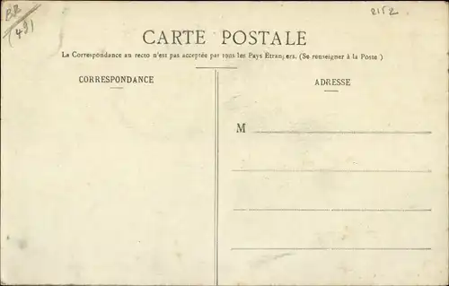 Ak Anjou Maine et Loire, La Burliére, par Candé