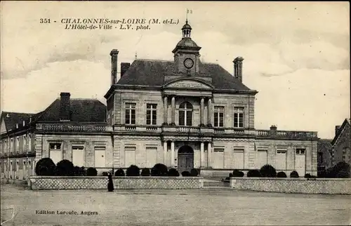 Ak Chalonnes Maine et Loire, L'Hôtel de Ville