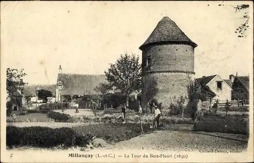 Ak Millançay Loir-et-Cher, La Tour du Bois Fleuri