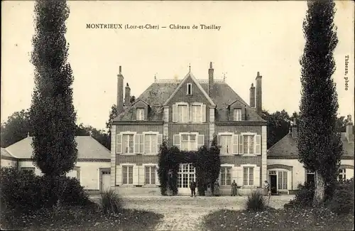 Ak Montrieux Loir et Cher, Château de Theillay