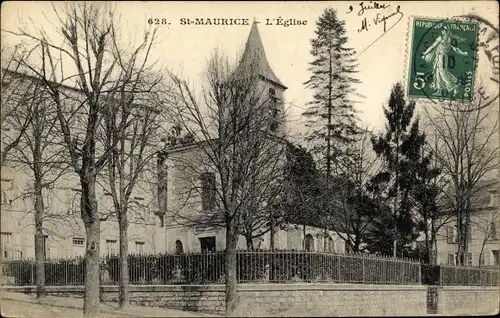 Ak Saint Maurice Val-de-Marne, L'Eglise