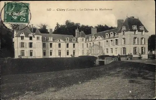 Ak Clery Loiret, Le Chateau de Mardereau