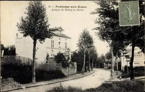 Ak Fontenay aux Roses Hauts de Seine, Avenue de Bourg la Reine