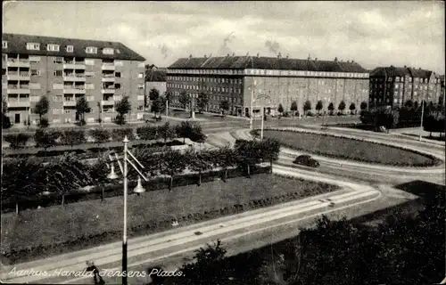 Ak Århus Aarhus Dänemark, Harald Jensens Plads