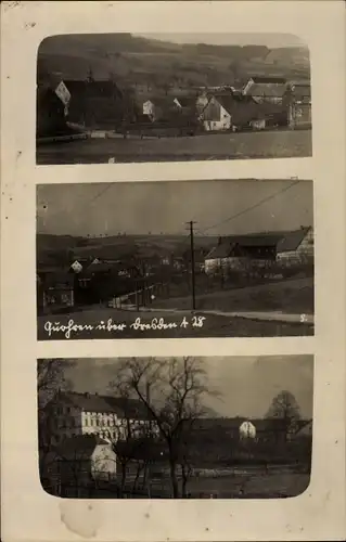 Foto Ak Dresden Loschwitz Quohren, Ortspartien