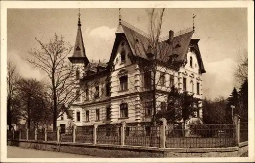 Ak Boletice nad Labem Politz a. d. Elbe Region Aussig, Erholungsheim