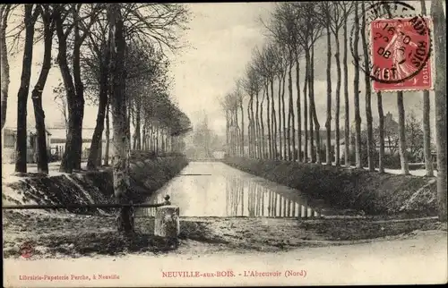 Ak Neuville aux Bois Loiret, L'Abreuvoir