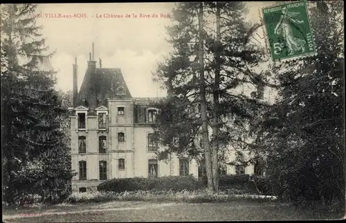 Ak Neuville aux Bois Loiret, Chateau de la Rive du Bois