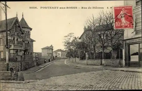 Ak Fontenay aux Roses Hauts de Seine, Rue de Bievres