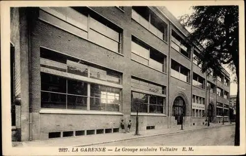 Ak La Garenne Hauts de Seine, Le Groupe scolaire Voltaire