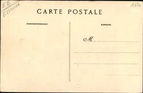 Ak Corbeil Essonne, Inondation de la Seine, Janvier 1910, Entrée de la Rue des Grandes Bordes