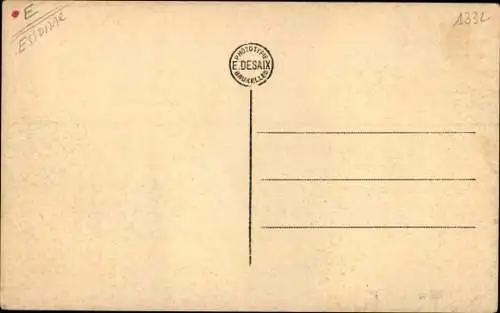 Ak Pussay Essonne, Route d'Angerville