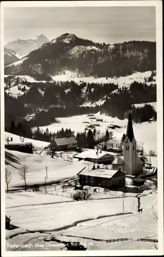 Ak Tiefenbach Oberstdorf im Oberallgäu, Gesamtansicht