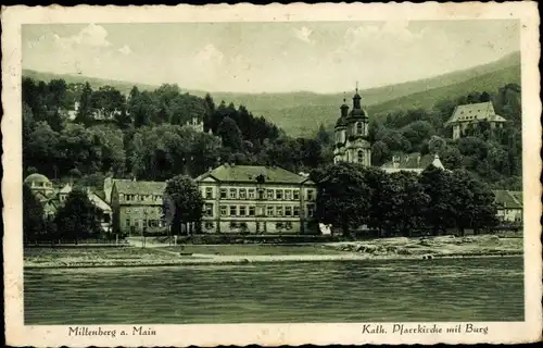 Ak Miltenberg am Main in Unterfranken, Kath Pfarrkirche