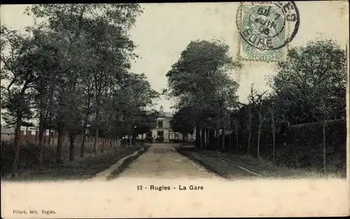 Ak Rugles Eure, La Gare