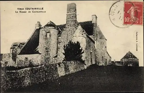 Ak Coutainville Manche, Le Manoir