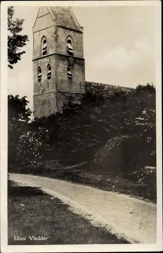 Ak Vledder Drenthe, Kerk