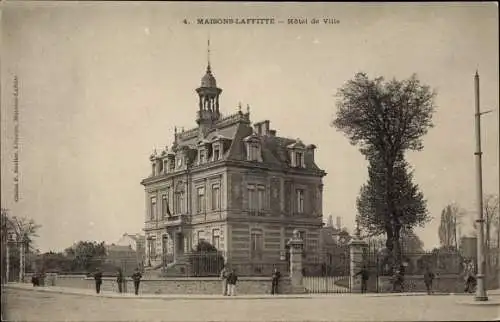 Ak Maisons Laffitte Yvelines, Hotel de Ville