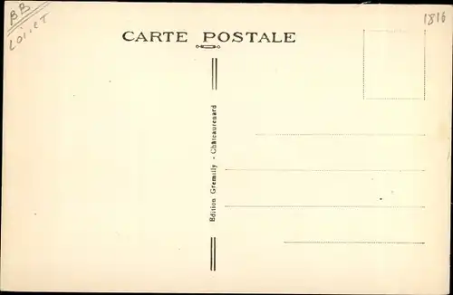 Ak Chateaurenard Loiret, Eglise Saint Etienne