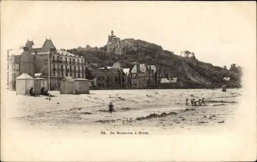 Ak Dives Calvados, De Beuzeval