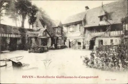 Ak Dives Calvados, L'Hostellerie de Guillaume le Conquerant